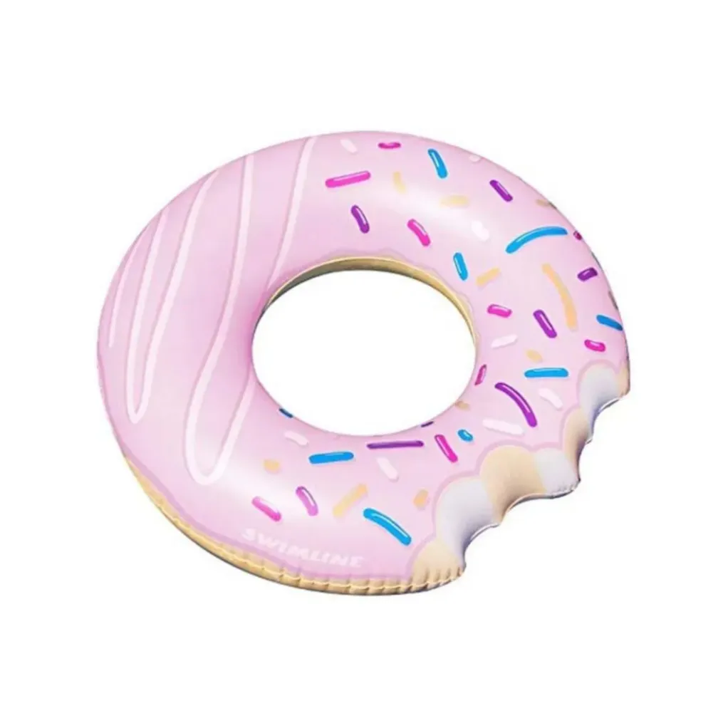 [90156] DONUT SWIM RING PINK 42"