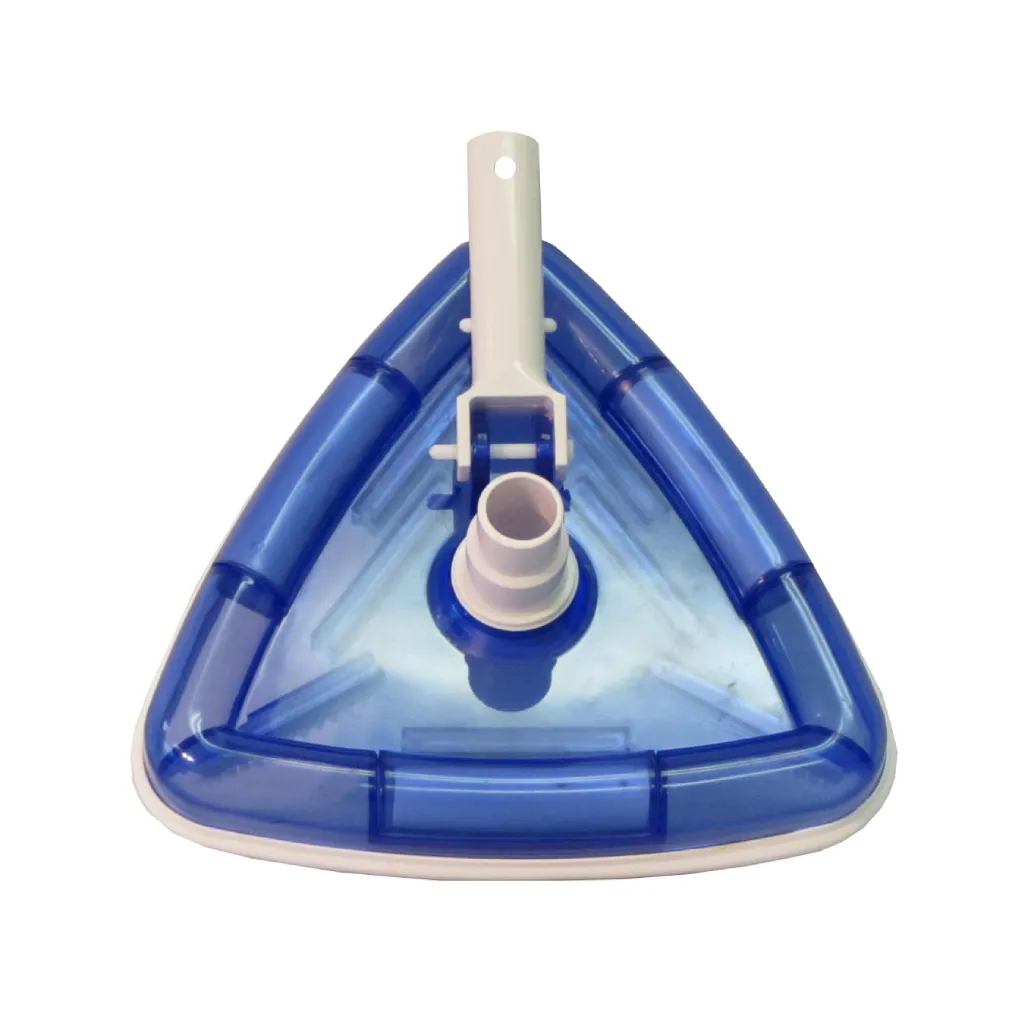 DELUXE BLUE SEE-THRU TRIANGULAR VACUUM HEAD