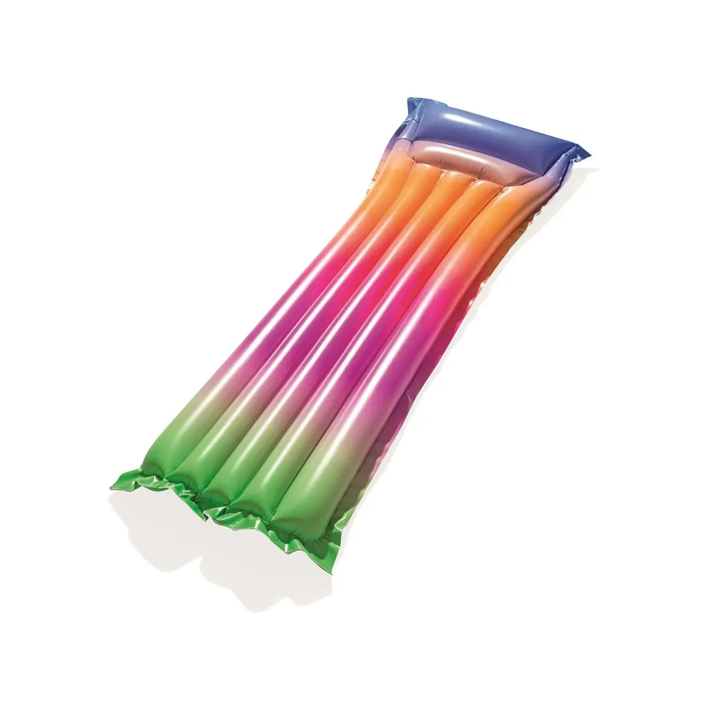 [TOY-44041] RAINBOW POOL MAT 6' X 27"