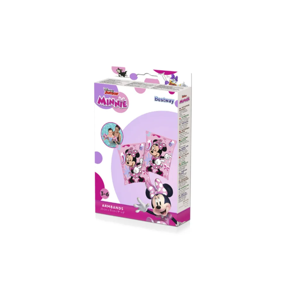 [TOY-91038] MINNIE MOUSE 9" X 6" ARM BANDS
