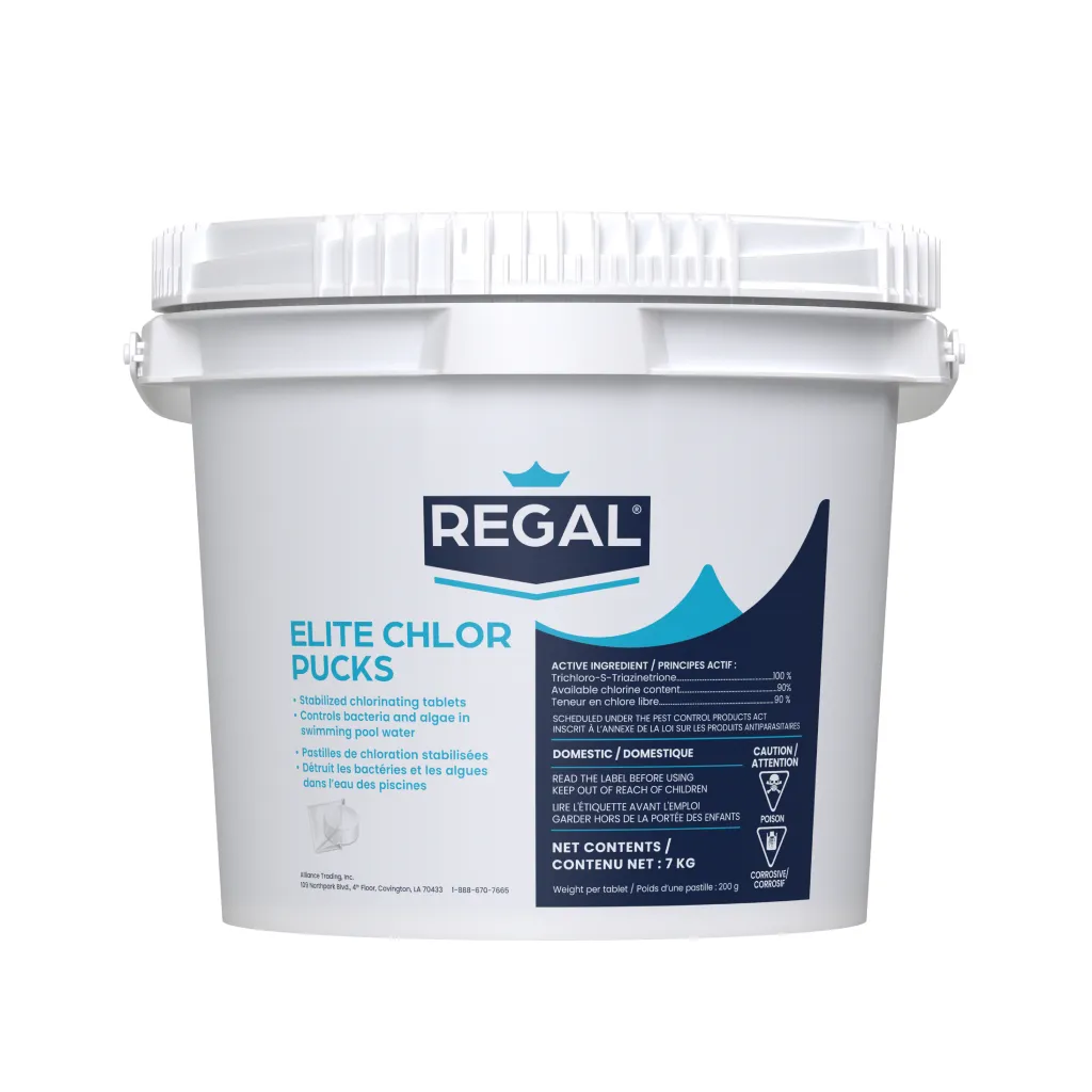 [RGL-50-4177] REGAL 3" ELITE CHLOR PUCKS (7kg)